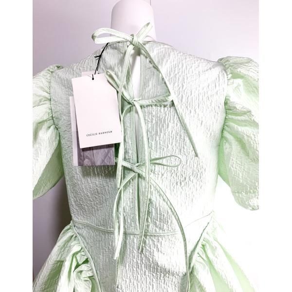 CECILIE BAHNSEN セシリーバンセン パフスリーブドレス 2.22RTW10041