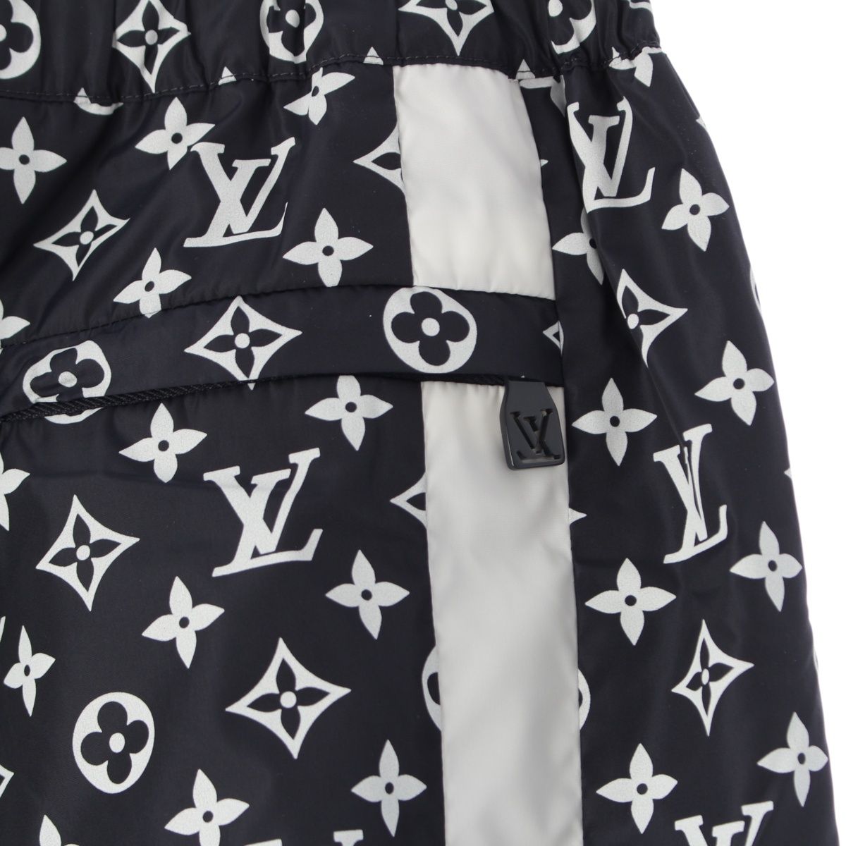ルイヴィトン 24AW ナイロン モノグラムプリント トラック パンツ  
