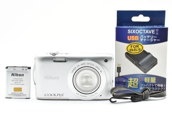良品 ｜Nikon COOLPIX S6300 クールピクス デジタル｜K083 良品