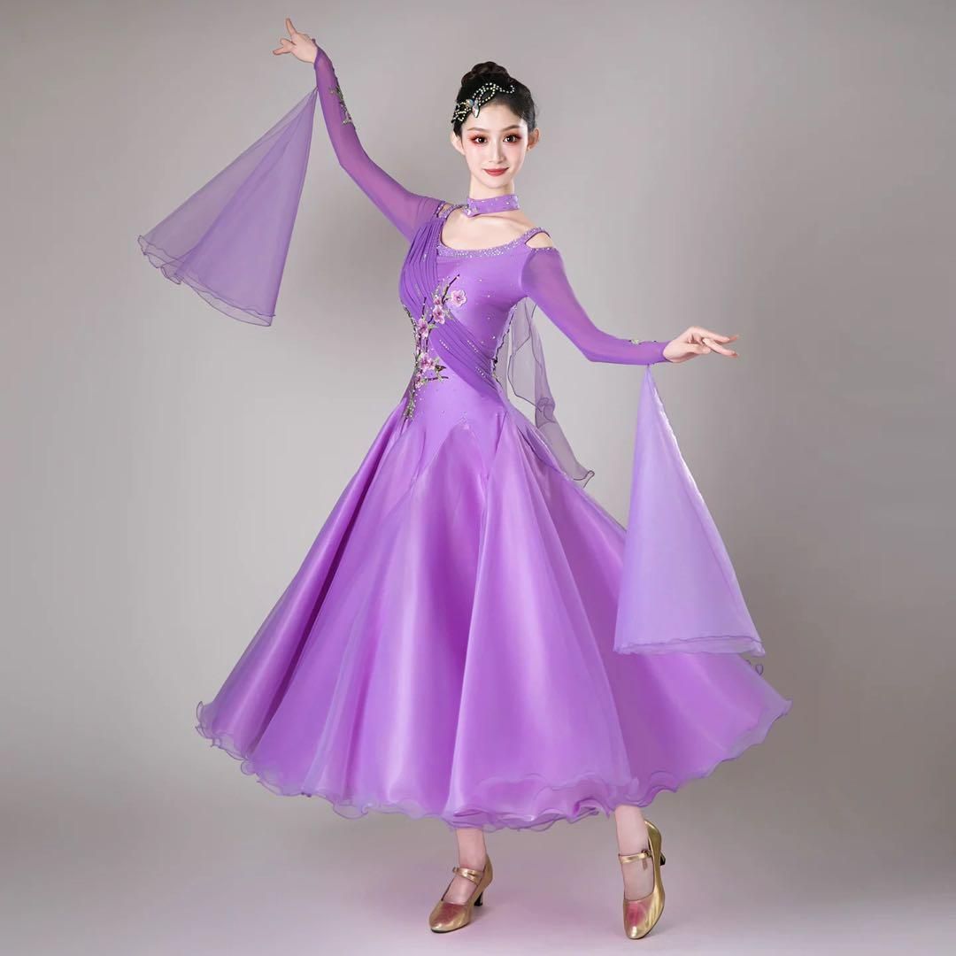 競技会に最適 ストーン付きスタンダードドレス発表会やデモにも