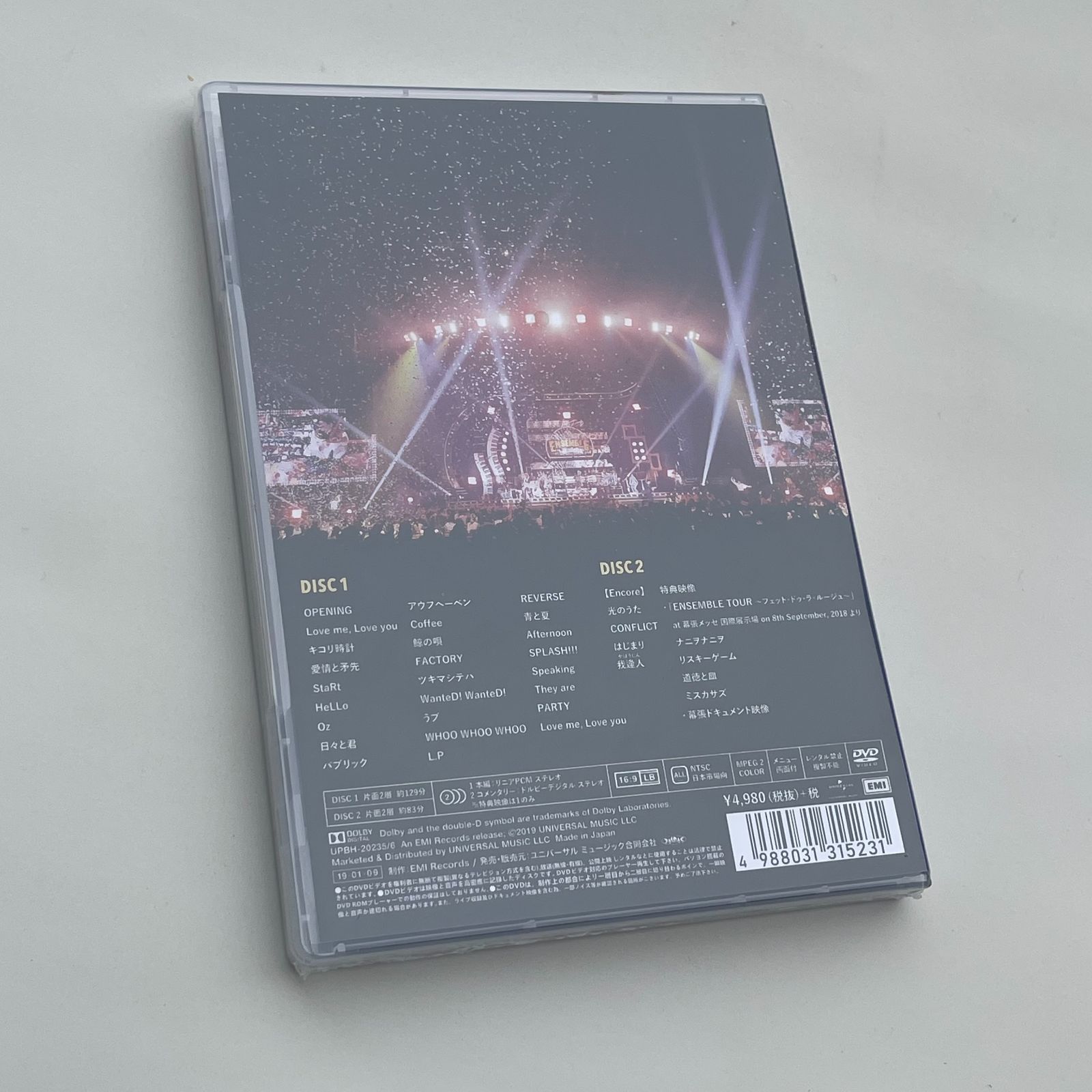 Mrs.GREEN APPLE/ENSEMBLE TOUR～ソワレ・ドゥ・ラ・ブ [DVD