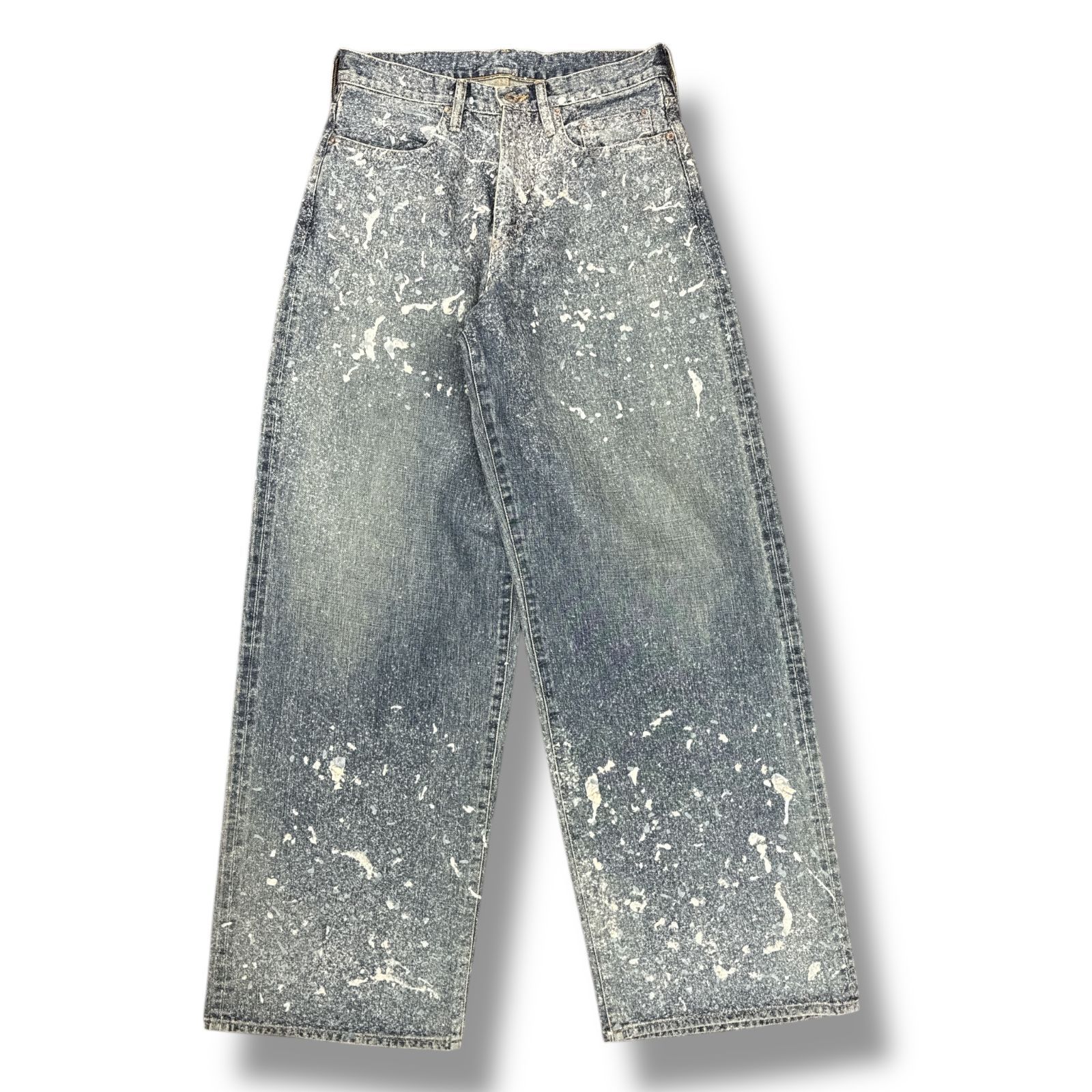 参考上代70400円 未使用品 SUGARHILL 24AW MOLDED DENIM TROUSERS WIDE CUT モールドワイドカットデニムトラウザー ジーンズ シュガーヒル 32 2411300414 85695A4