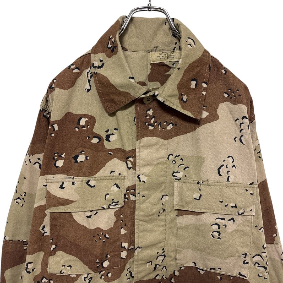 【US ARMY】 80年代 チョコチップカモ BDUジャケット S-2526 US ARMY】 80年代 チョコチップカモ BDUジャケット S-2526 - メルカリ