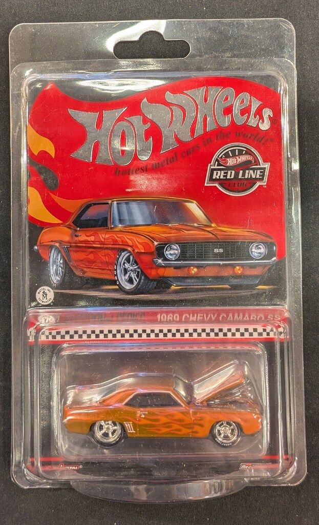 MATTEL HOTWHEELS 2022 RLC sELECTIONs Series 1969 CHEVY CAMARO SS/オレンジ HGK83