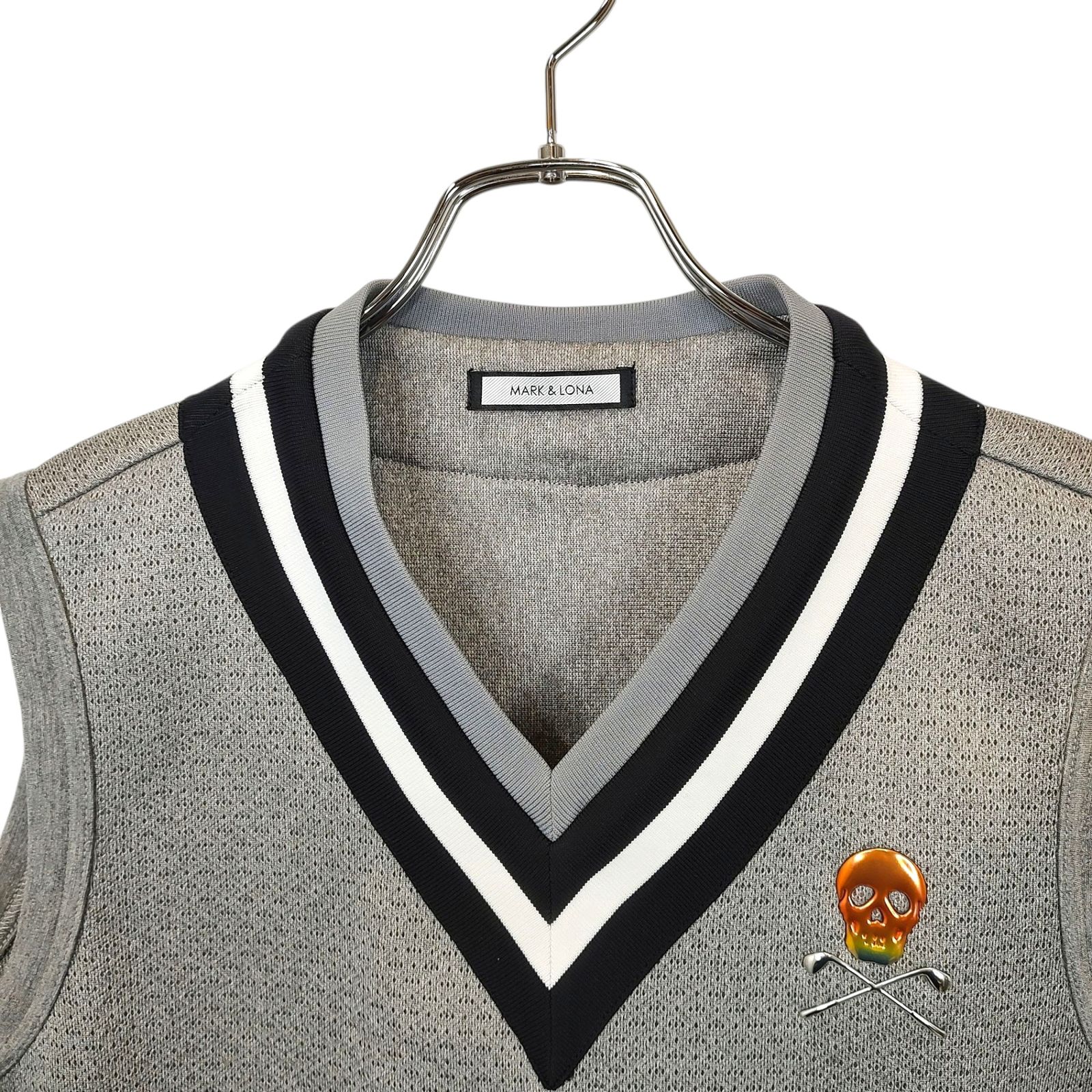 MARK＆LONA マークアンドロナ ゴルフ 20SS Freq Mesh Vest レーヨン