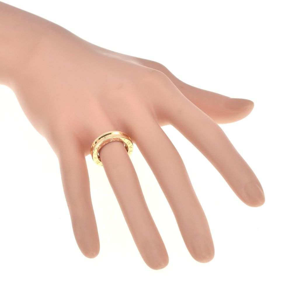 ブルガリ BVLGARI B-Zero1 リング サイズ47/JP7 K18YG レディース S