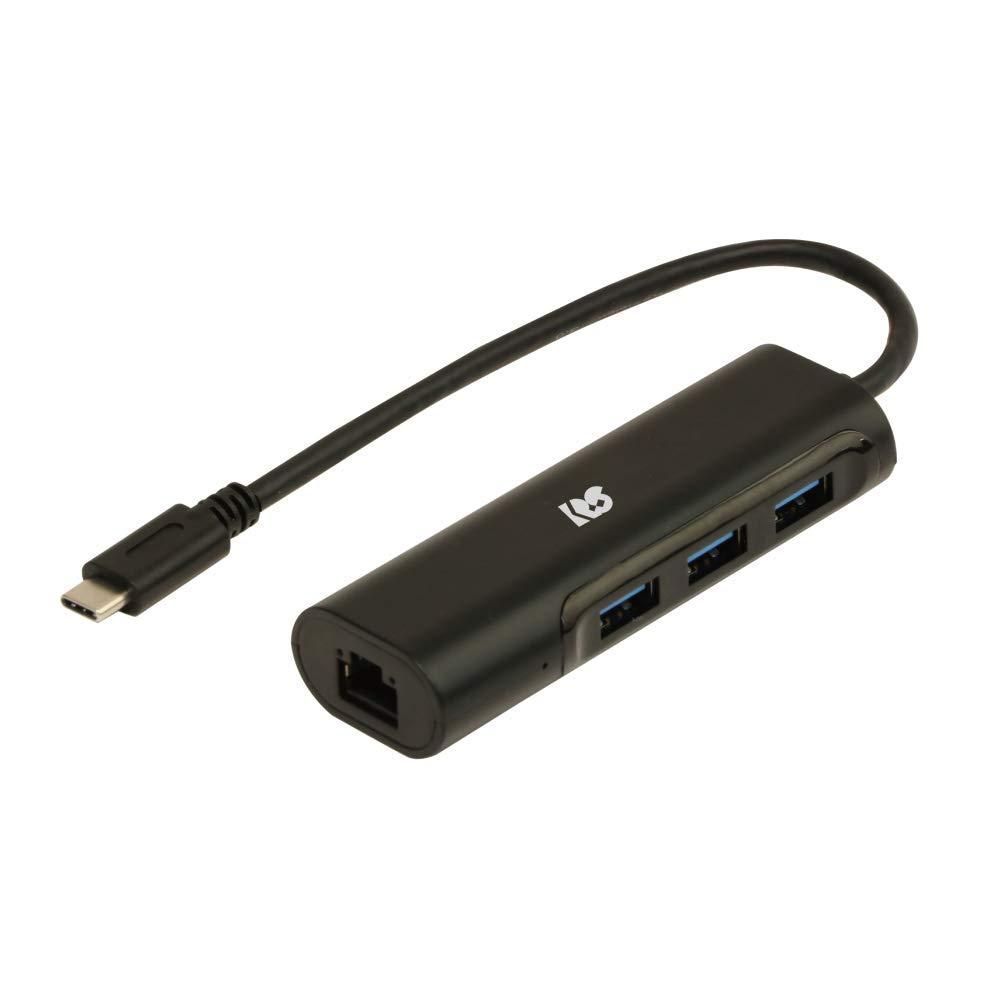 【新品・2営業日で発送】ラトックシステム USB Type-C ギガビット対応LANアダプター USBハブ付き(RS-UCLAN-H3)