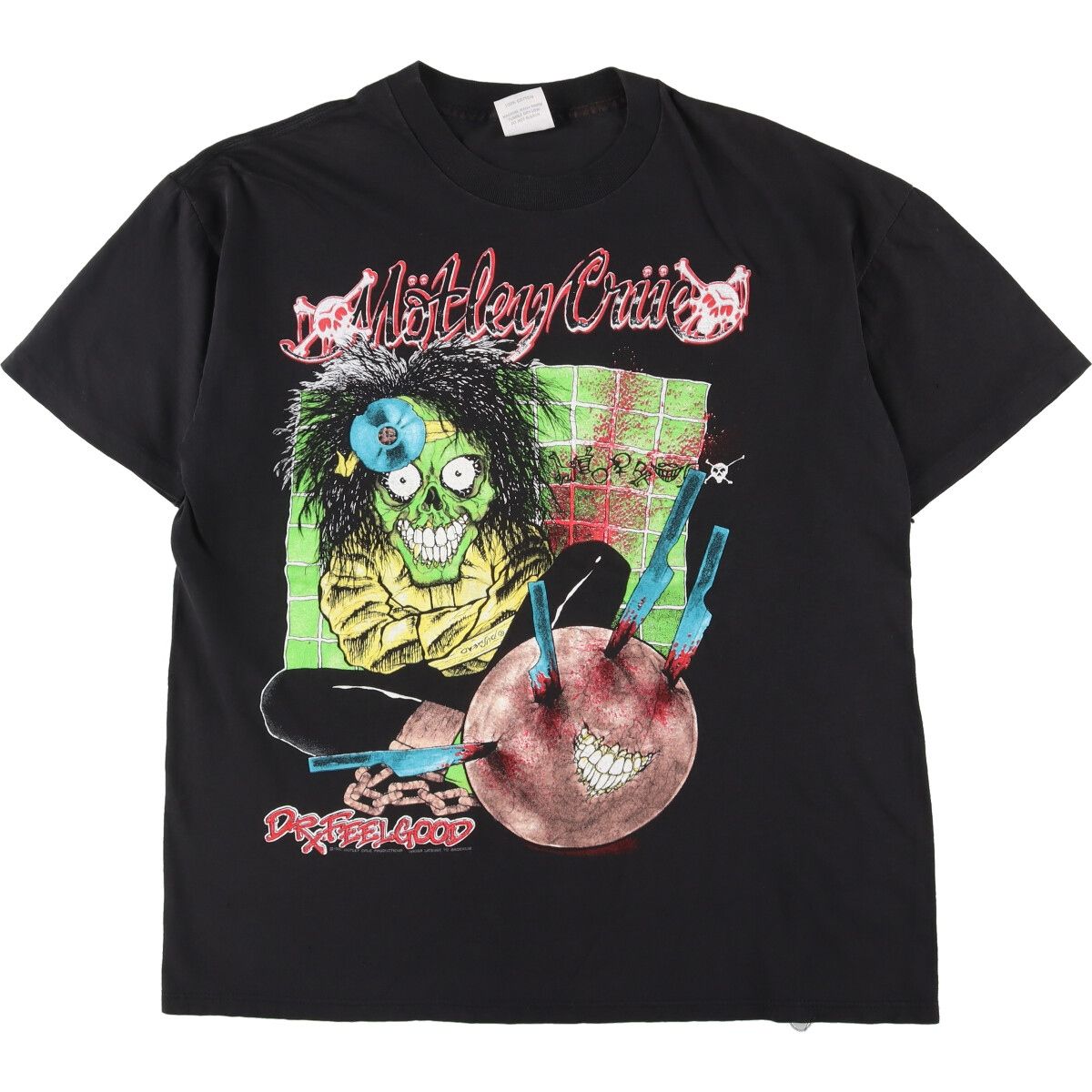 取り置き専用はしておりません80sビンテージ MOTLEY CRUE モトリークルー　初期　Tシャツ バンT