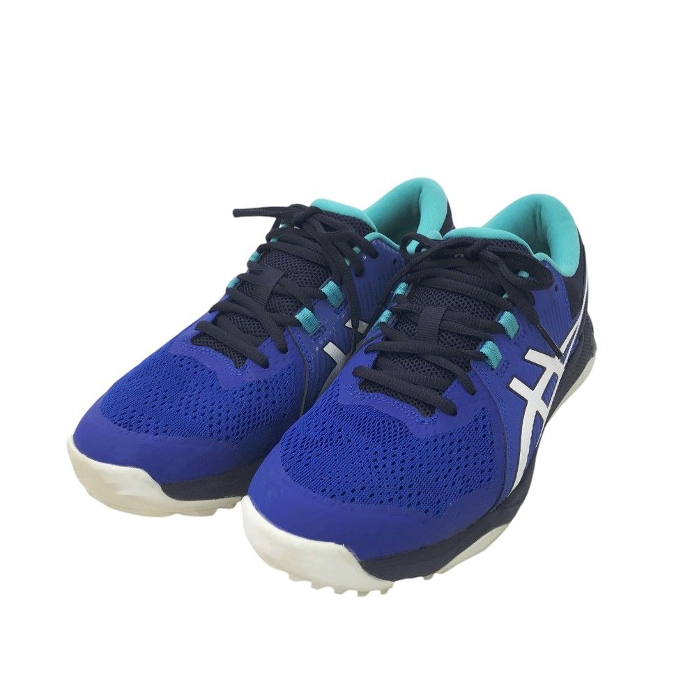 asics アシックス 1111A085 ゲルコース グライド ゴルフシューズ  ブルー系 26.5cm [240101300371] ゴルフウェア メンズ ストスト