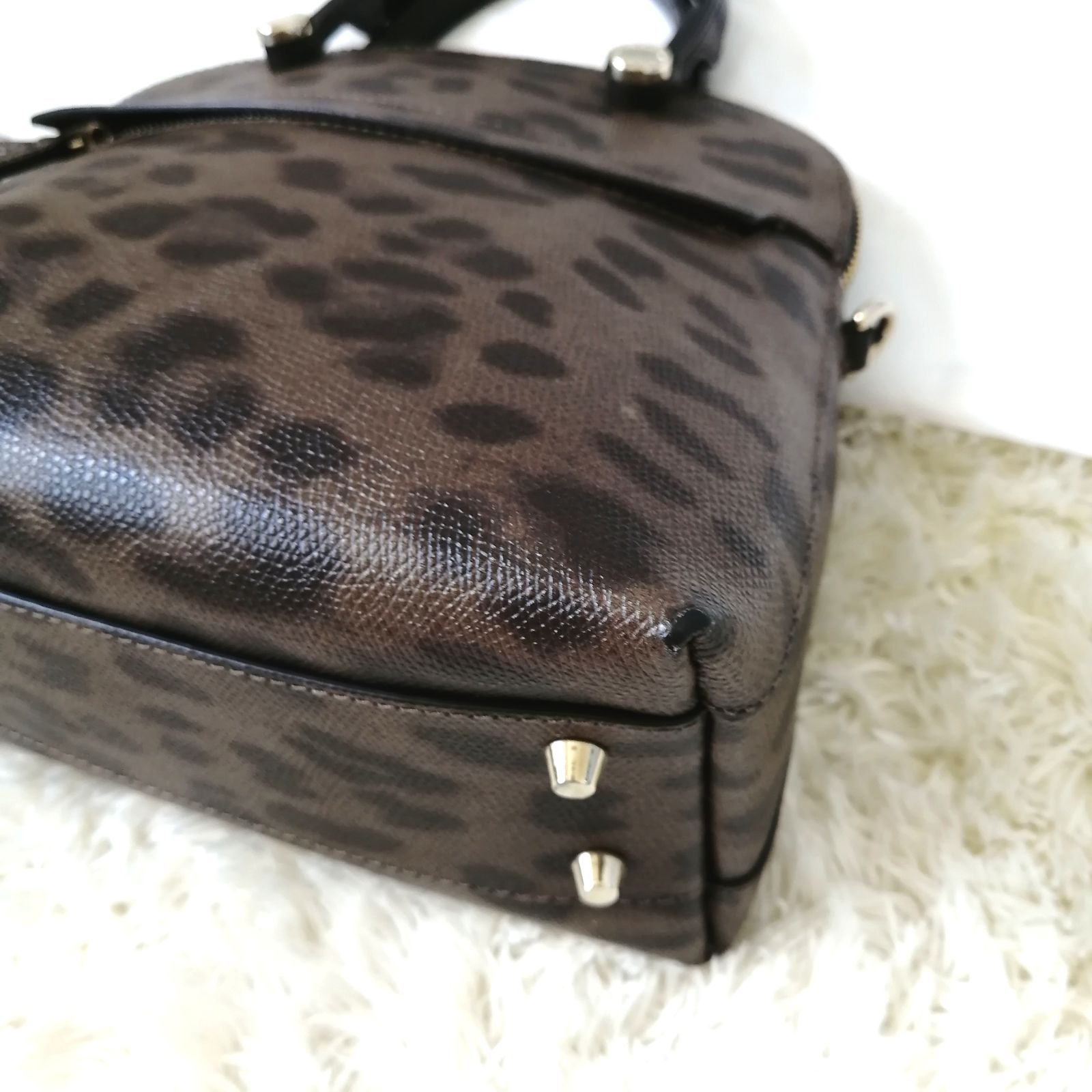 FURLA - FURLA フルラ 2wayバッグ レオパード - ハンドバッグ