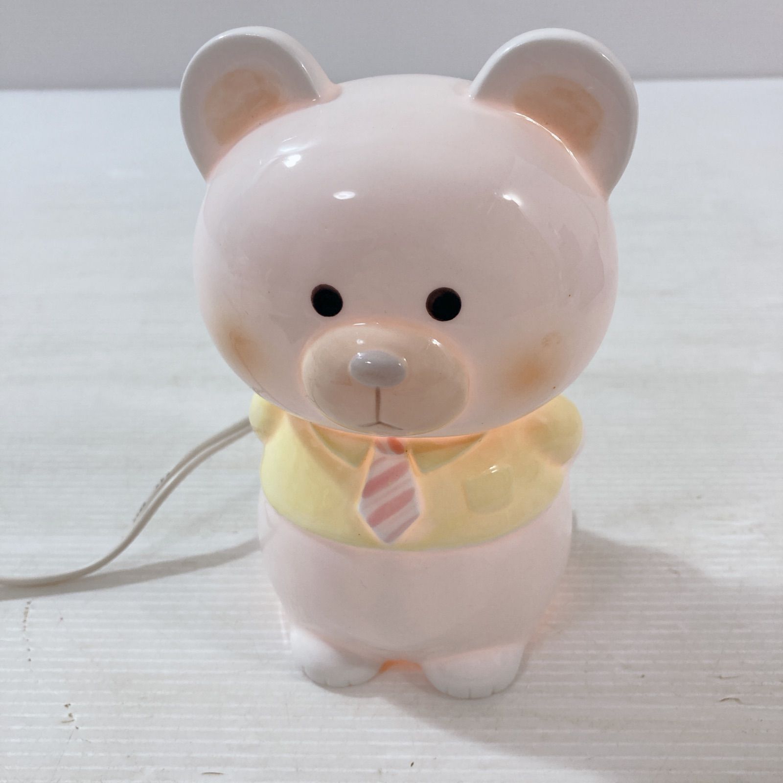 内藤ルネ クマ 陶器 ランプ レトロ おしゃれ 可愛い アンティーク 照明 