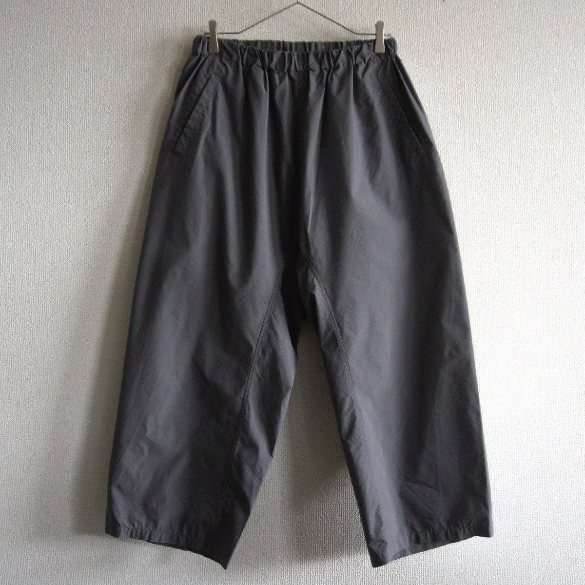 24SS ARTS-SCIENCE EASY PANTS イージー パンツ 2 グレー コットン ナイロン アーツ＆サイエンス 25100438