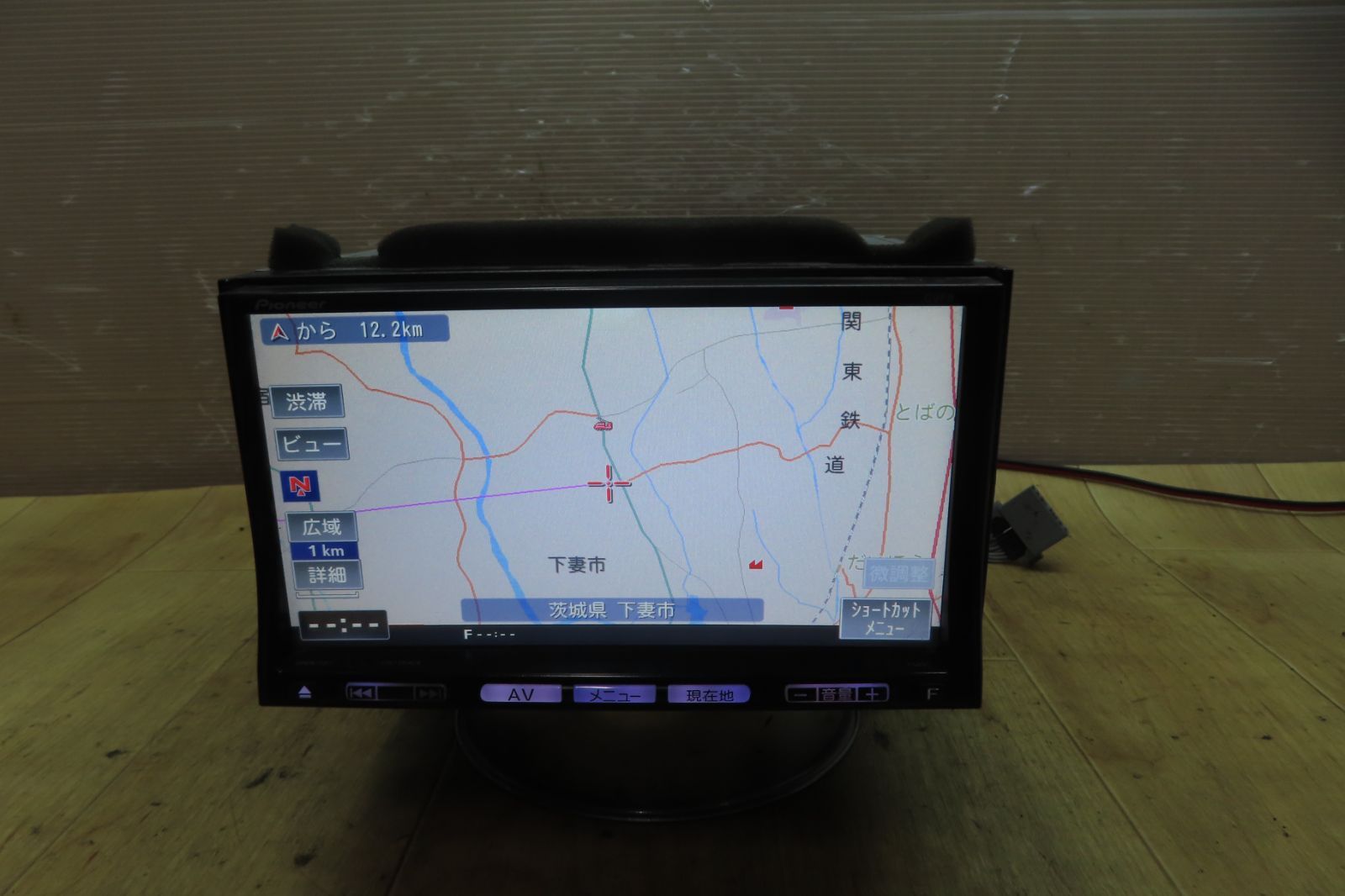 タッチパネル正常 付 F2181|マツダ純正 C9P5 V6 650 カロッツェリア AVIC-MRZ0247zm SDナビ 地デジTVワンセグ内蔵 CD DVD再生OK