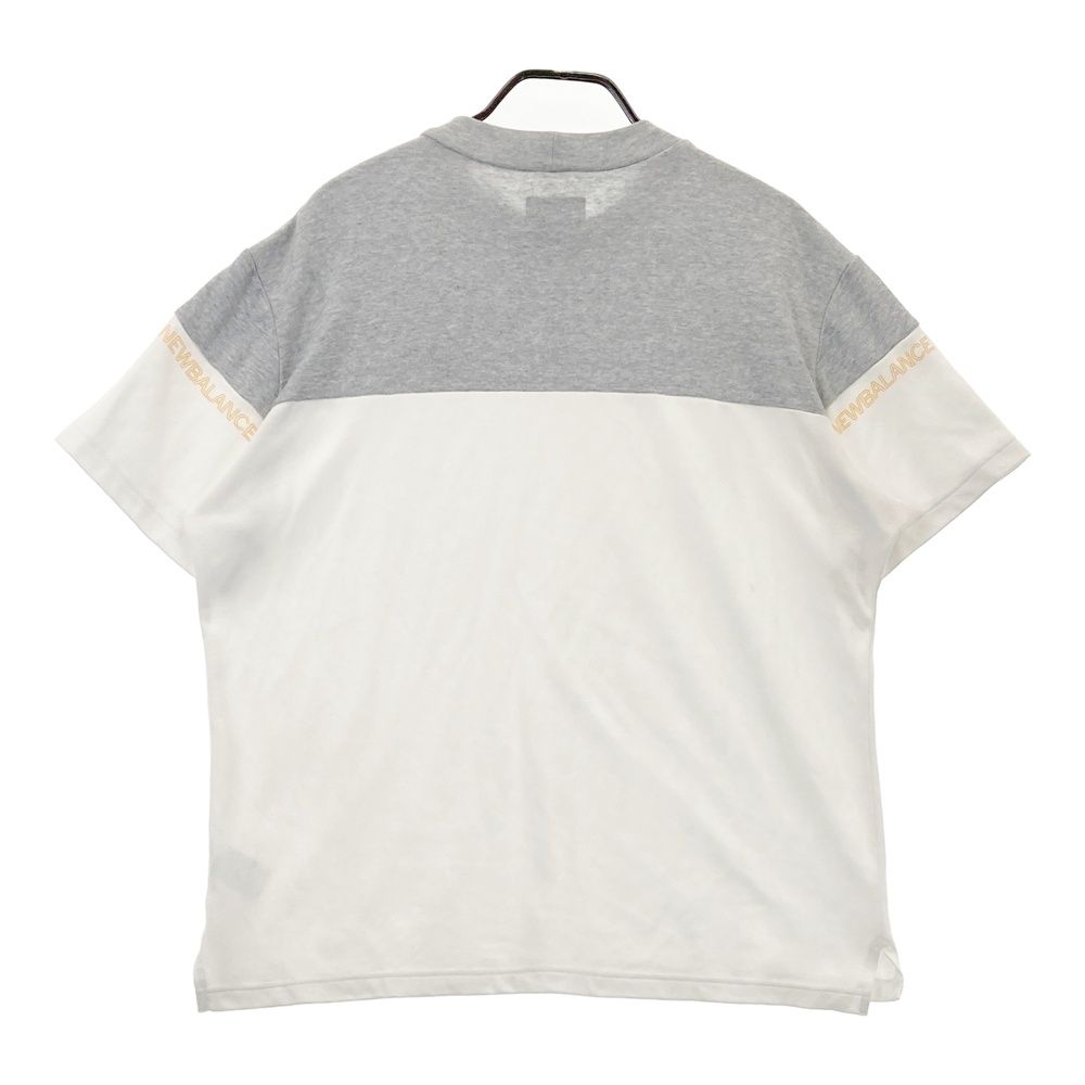 サイズ：7 NEW BALANCE GOLF ニューバランス  モックネック長袖Tシャツ  グリーン系 [240101427620] ゴルフウェア メンズ ストスト NEW BALANCE GOLF ニューバランス タートルネック 長袖Tシャツ