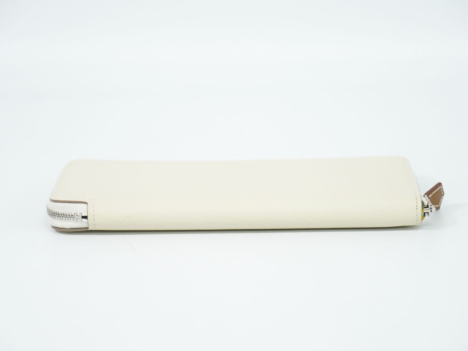 本物 エルメス HERMES アザップ シルクイン ラウンドファスナー 長財布  