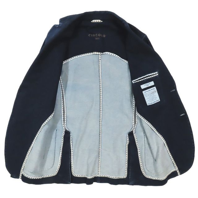 専用★チルコロ　サマージャケット　アンコン　テーラード　インディゴ　ネイビー　M 専用☆チルコロ サマージャケット アンコン テーラード