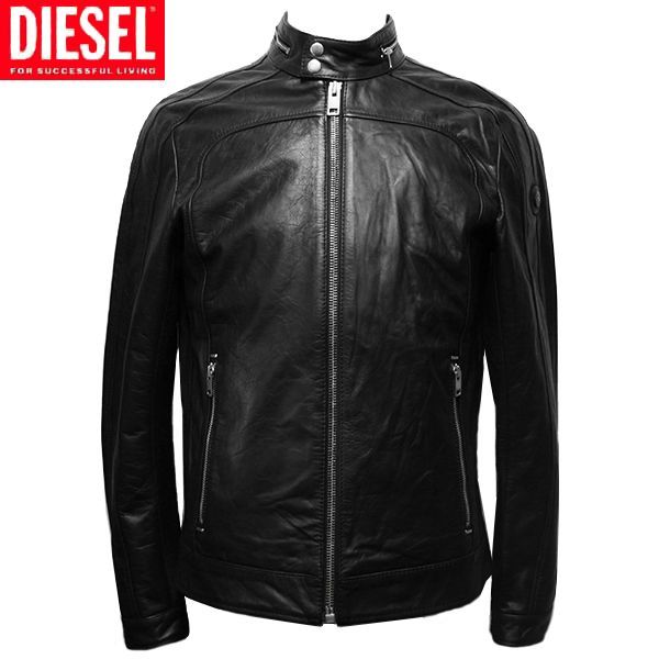 新品 ディーゼル レザー ブルゾン メンズ 革ジャン ライダース ジャケット DIESEL T-FERGUSON - メルカリ