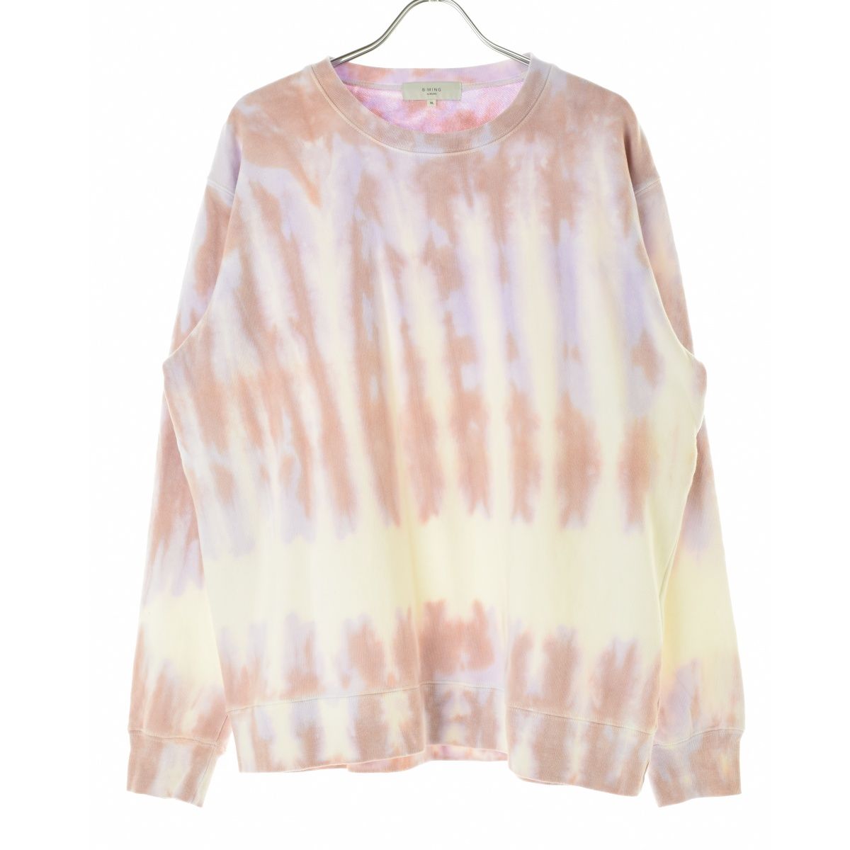 【B:MINGbyBEAMS】20AW 92-13-0234-147 タイダイ長袖スウェット