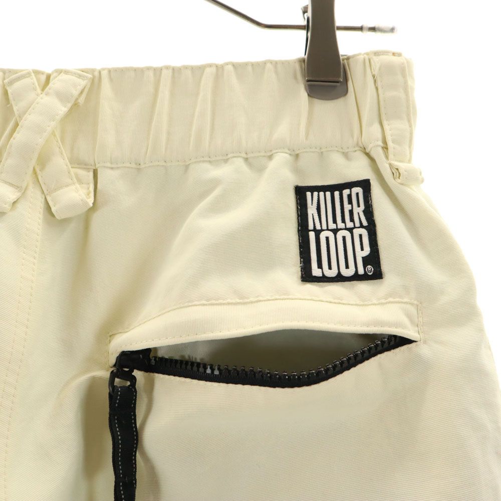 デサント　KILLER LOOP スノーボードウェア　セットアップ キラーループ デサント製 スノーボード パンツ L アイボリー