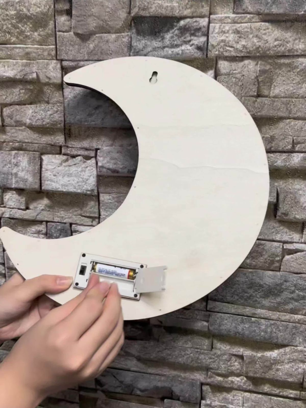 月のオブジェ！ ライト 月 ムーン インテリア オブジェ 電池 壁掛け 装飾 LED 星