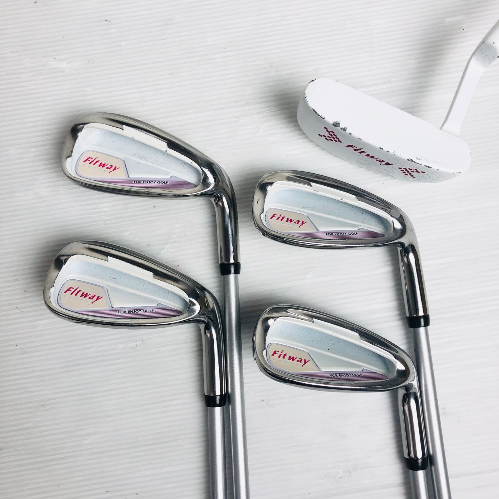 フィットウェイ　FITWAY レディースゴルフクラブセット 初心者推奨】Fitway フィットウェイ レディースゴルフクラブ