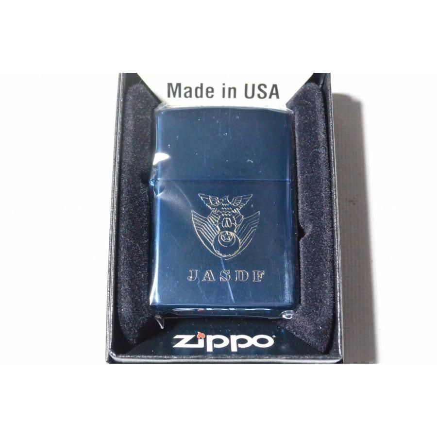 【zippo】 ジッポーライター　航空自衛隊（JASDF）　メタリックロゴ（未使用・限定品）