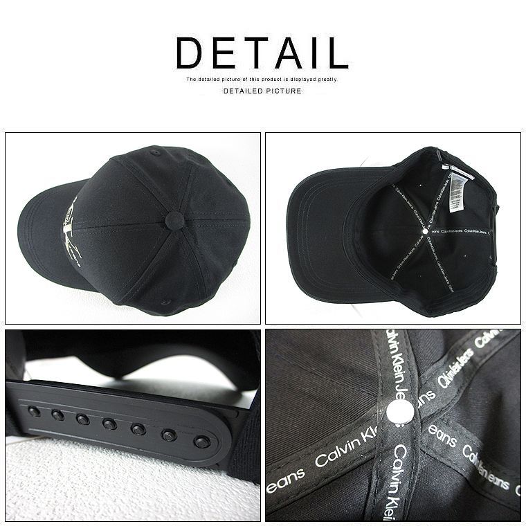 CALVIN KLEIN JEANS カルバン・クライン モノグラムキャップ cap