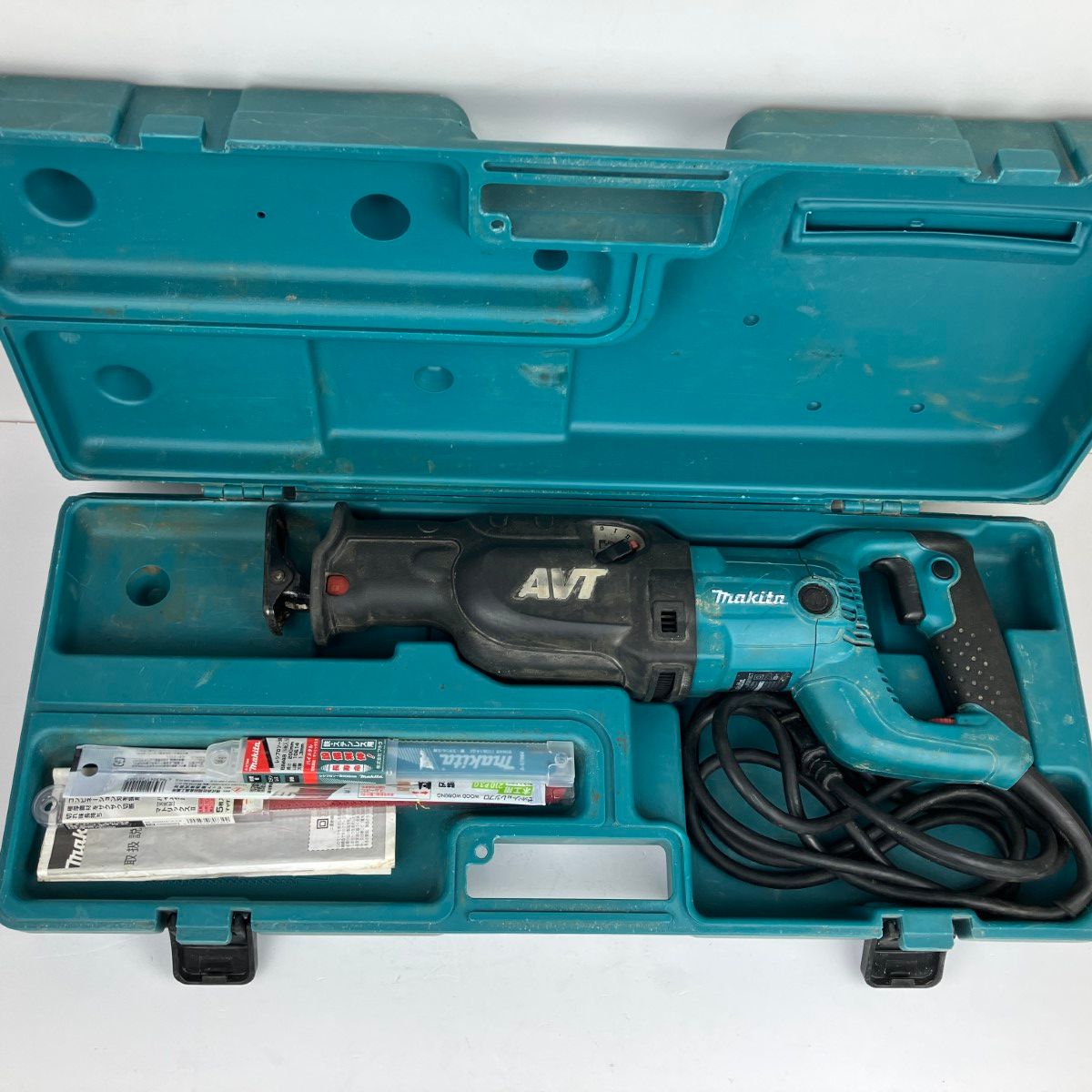 ЗЗMAKITA マキタ 100v レシプロソー ケース付 JR3070CT ブラック×ブルー