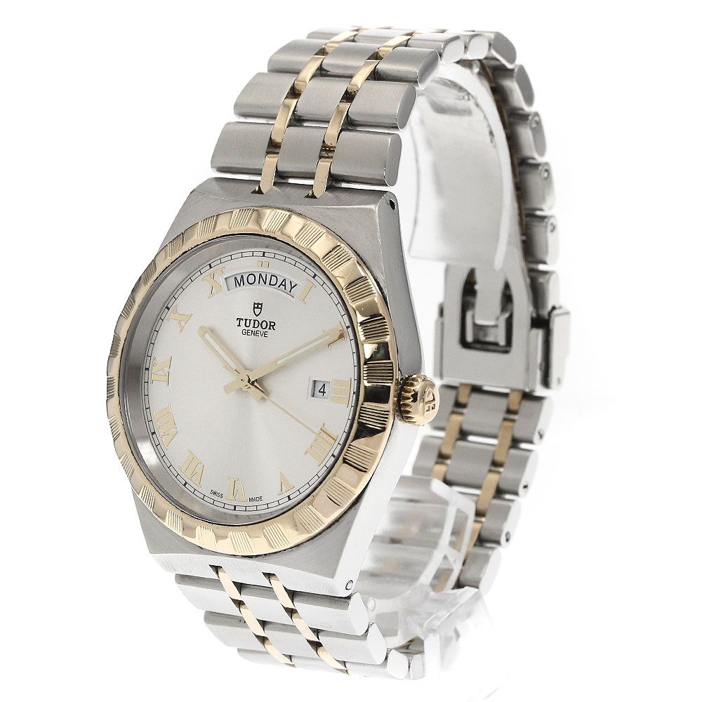 チュードル TUDOR 28603 ロイヤル デイデイト YGコンビ 自動巻き  