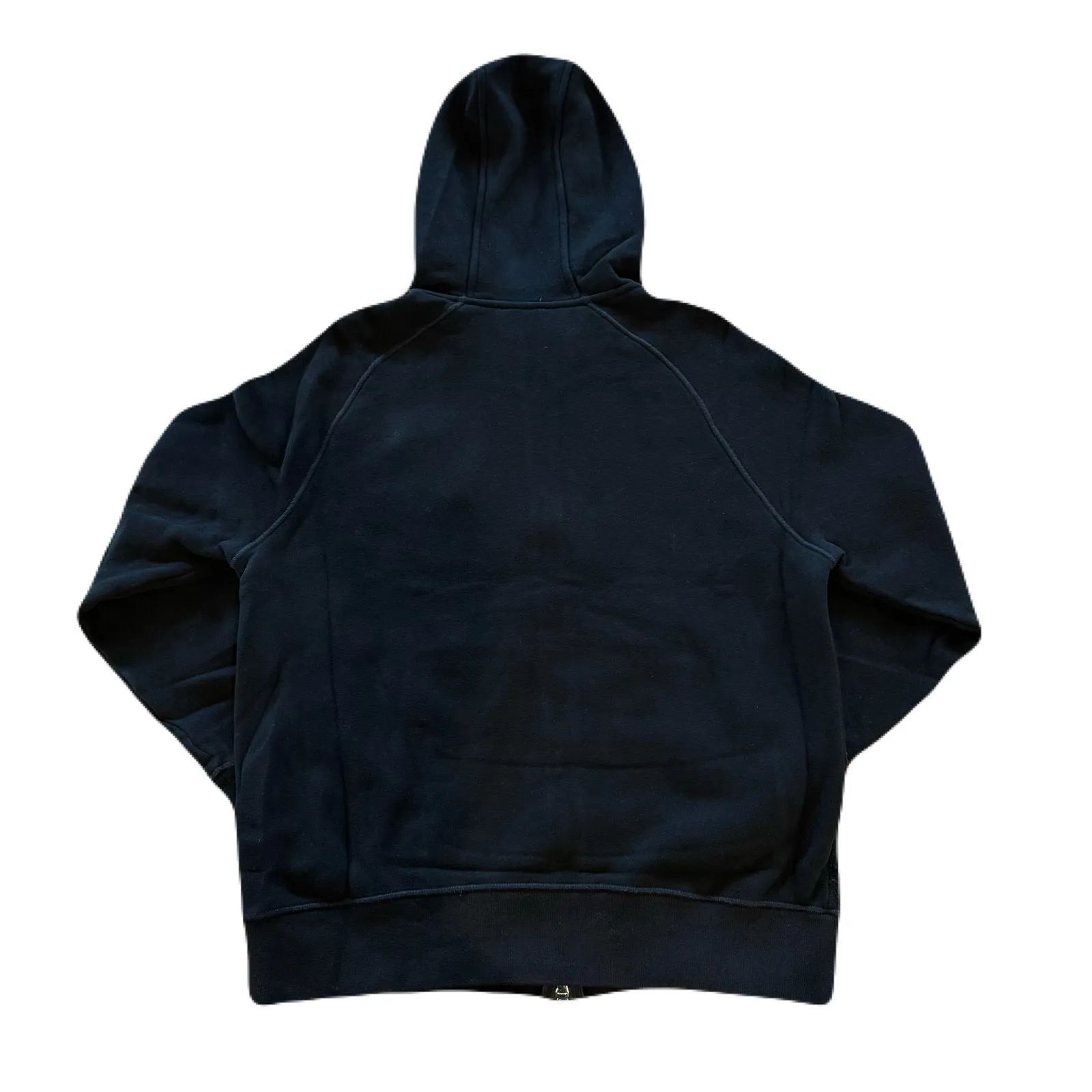 MONCLER モンクレール ジップパーカーダブルロゴ 国内正規品 黒