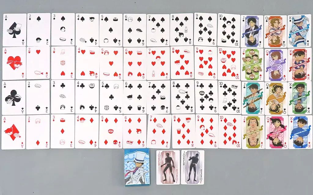 中古】おもちゃ 怪盗キッド トランプ 「無添くら寿司×劇場版 名探偵