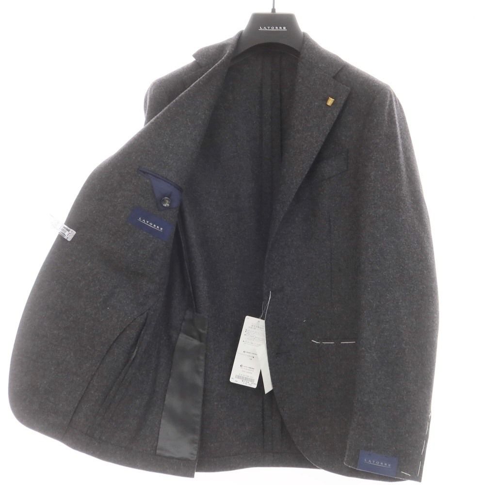 新品】サルトリア ラトーレ SARTORIA LATORRE ウールカシミヤ