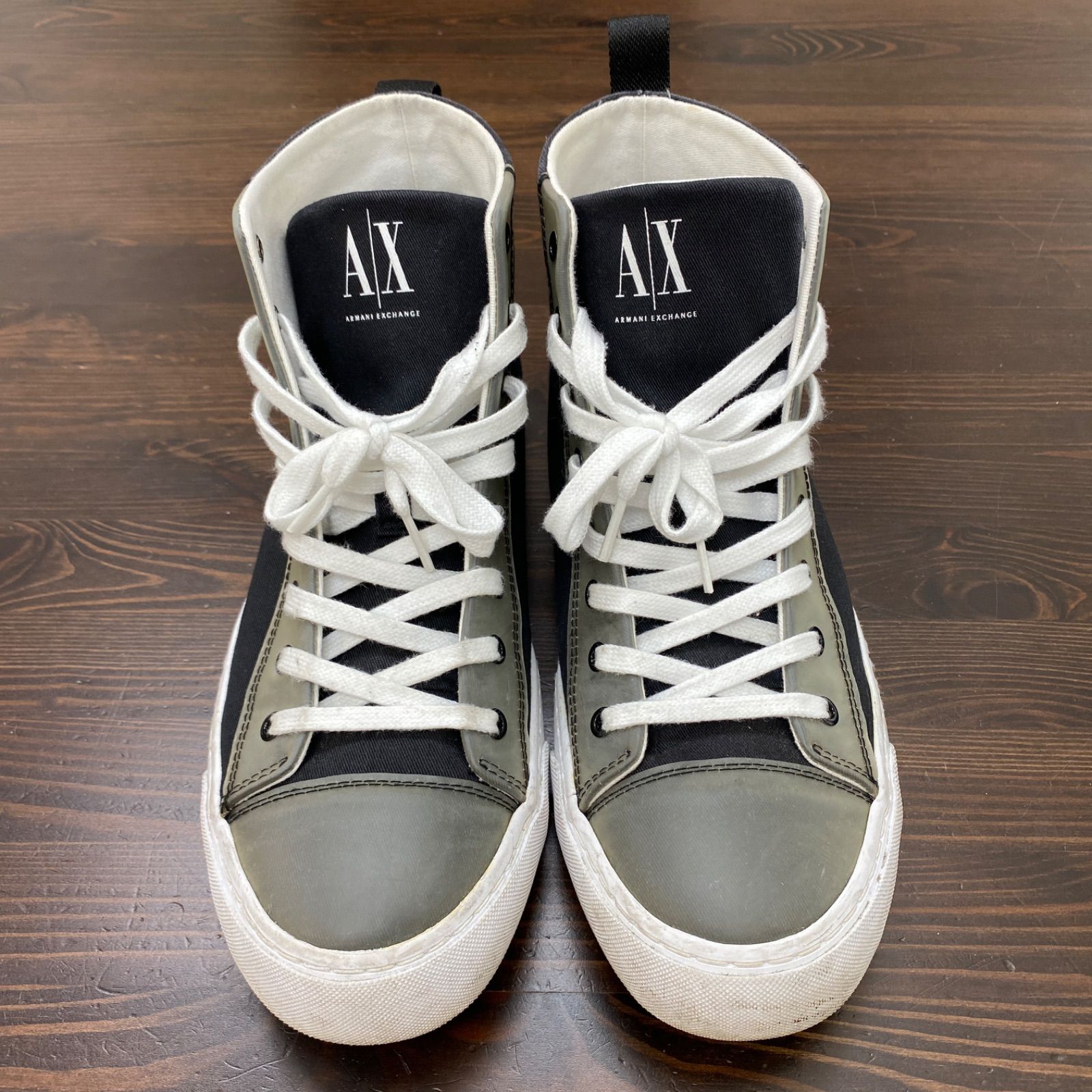 ARMANI EXCHANGE アルマーニエクスチェンジ ロゴ ハイカットスニーカー 