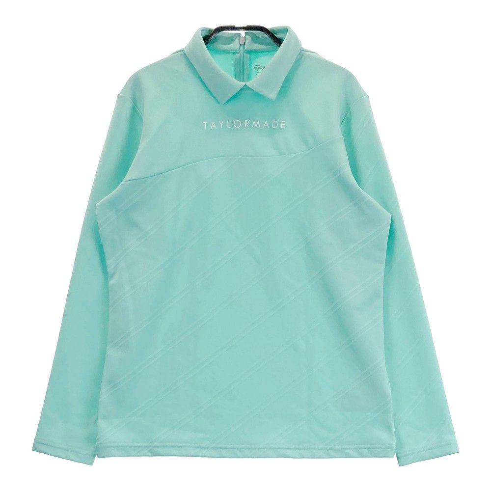 テーラーメイド 長袖ポロシャツ Mサイズ ブルー テーラーメイド