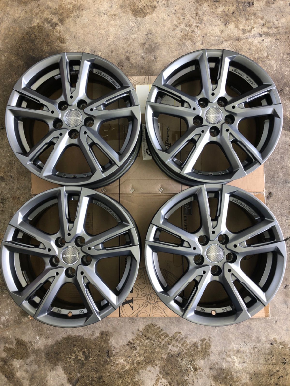 15インチ アルミホイール EUROTECH ユーロテック ガヤ ソリ 