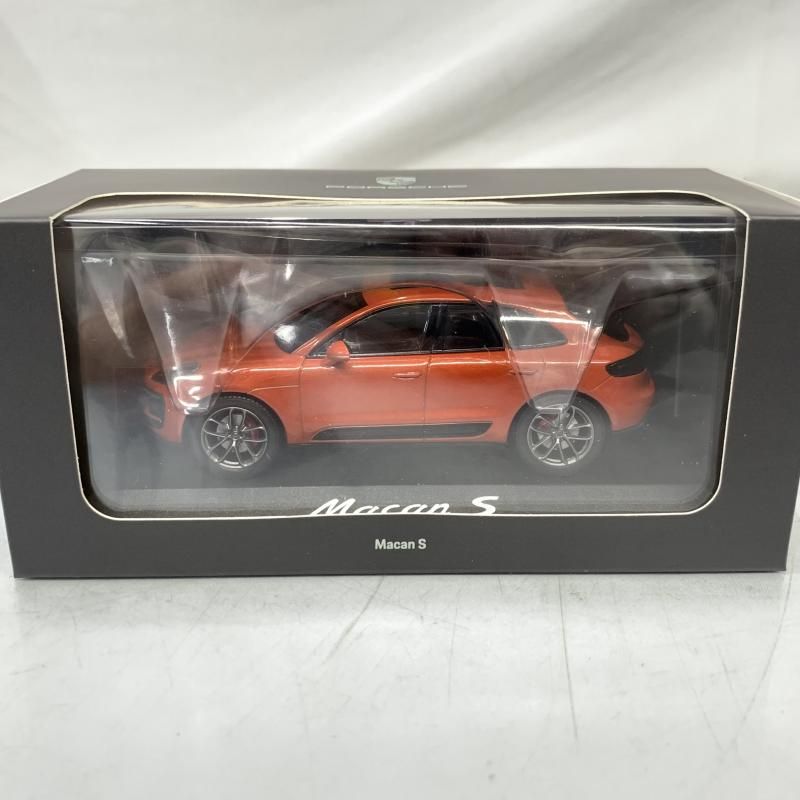 【新品・未開封】ミニチャンプス ポルシェ特注 1/43 マカンS パパイヤ 中古】ミニチャンプス 1/43 ポルシェ マカン S ツーリスモ3 パパイヤ