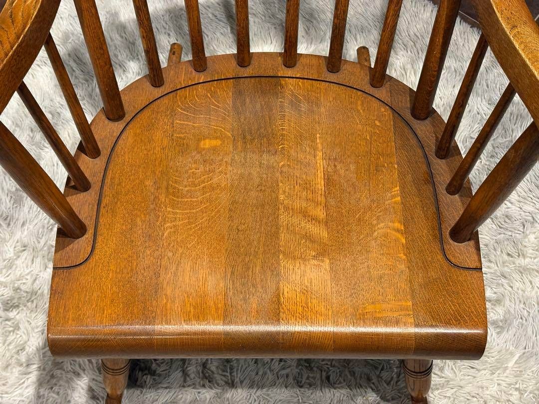 飛騨産業　キツツキ　ロッキングチェア　ダイニング　アンティーク　ビンテージ　SG 飛騨産業 キツツキ ロッキングチェア ダイニング アンティーク