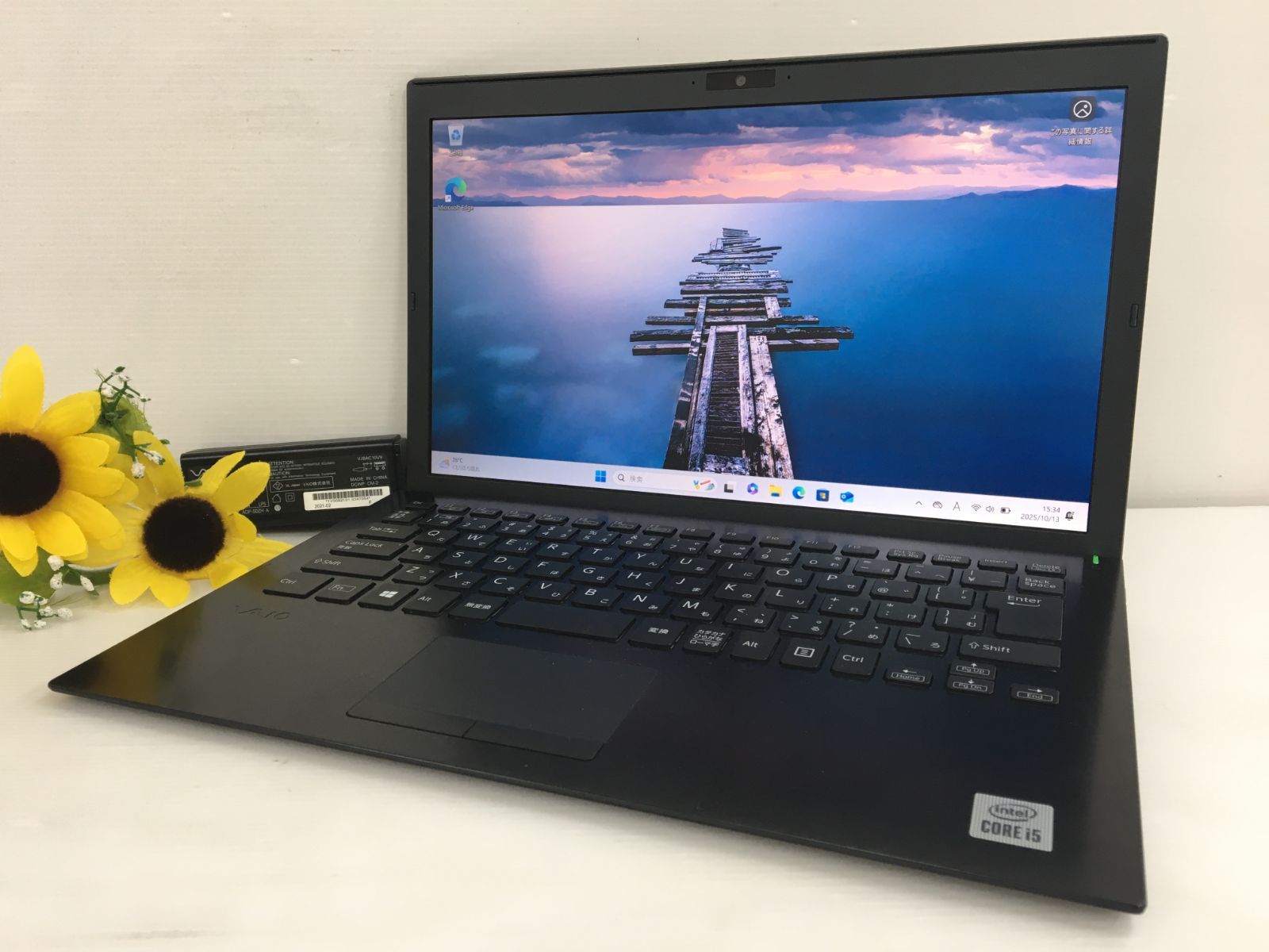 13.3インチ SONY VAIO Pro PG VJPG13C11N Core i5 1035G1 1.0GHz RAM 8GB SSD 256GB フルHD Win11Pro 動作品