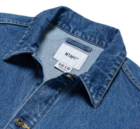 WTAPS JFW-04 JACKET COTTON.DENIM INDIGO 04 222WVDT-JKM06