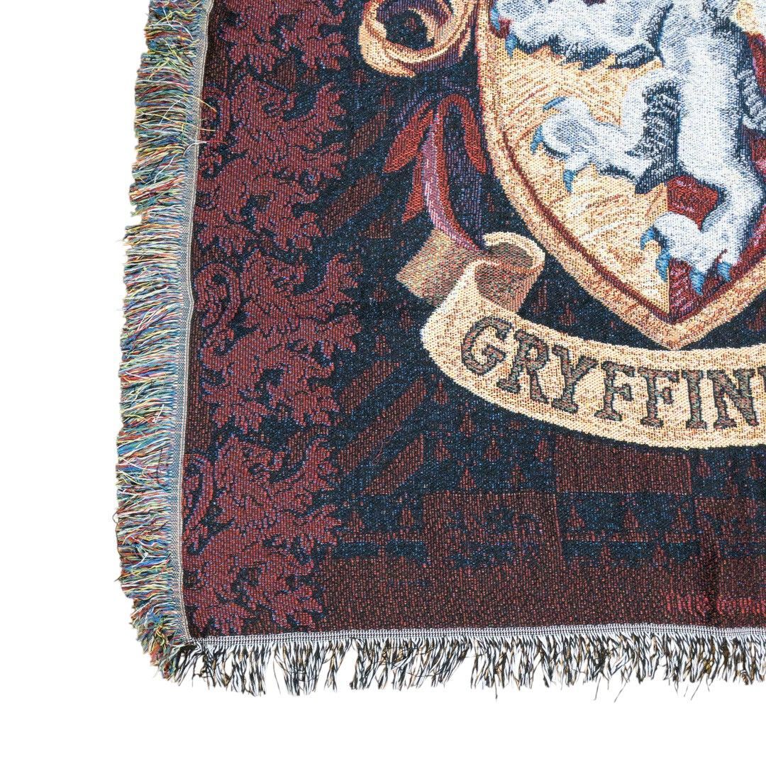 激レア　ハリー・ポッター 紋章 ラグ　ヴィンテージ　アメリカン　映画　古着屋　珍 vintageラグ 2024 カーペット ハリーポッター グリフィンドール 1253