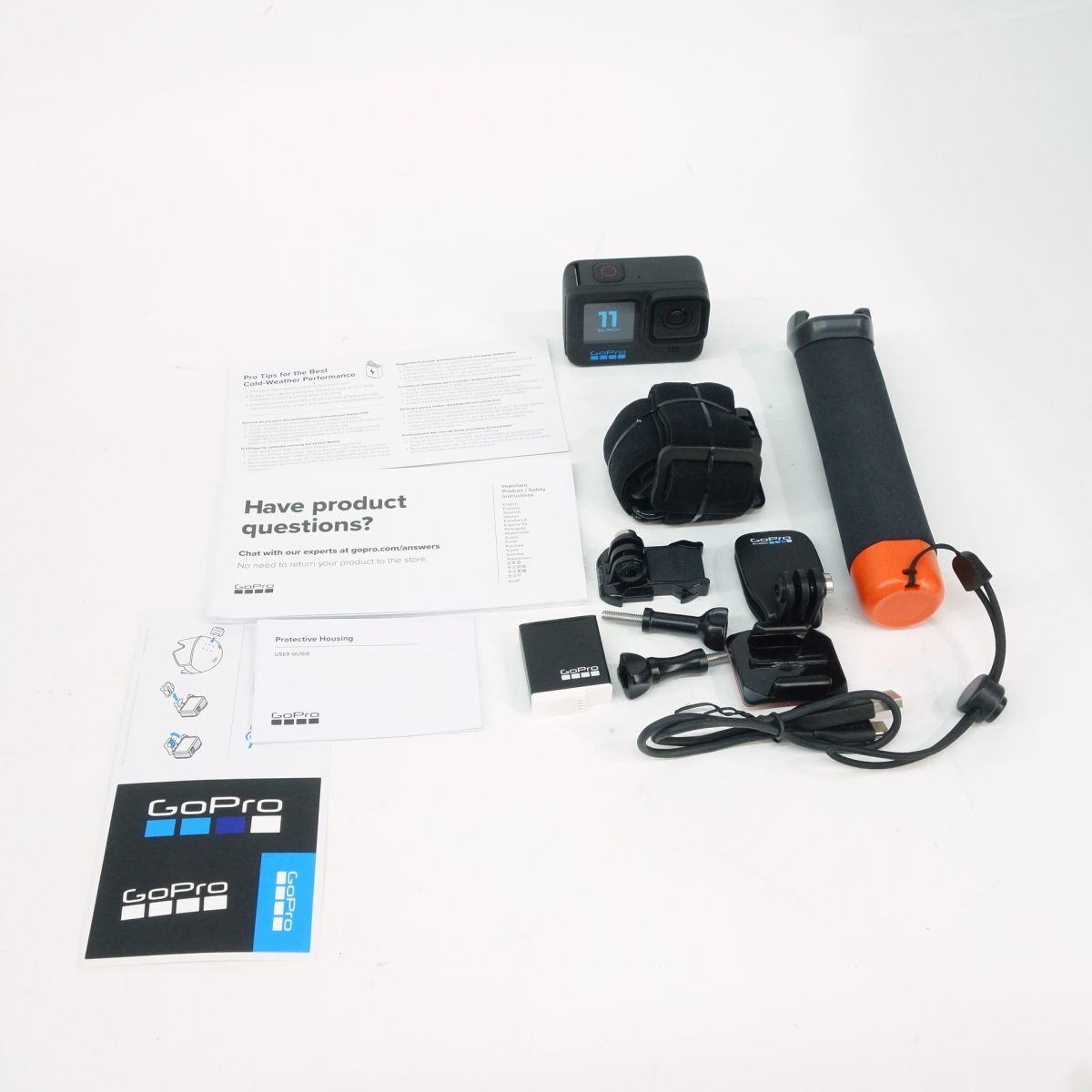 GoPro ゴープロ HERO11 BLACK Special Bundle CHDRB-111-FW【バッテリー2個 / ハウジングケース /  未開封microSD付き】※中古 - メルカリ