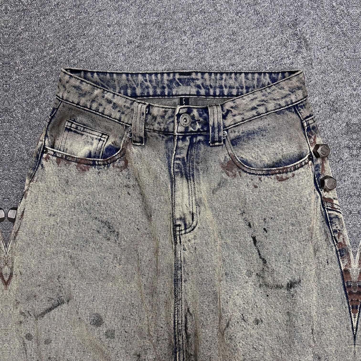 Latui atelier デニム　ジーンズ　パンツ100000％正規品 参考上代44000円 LATUI ATELIER RAIN WALKER JEANS ライン