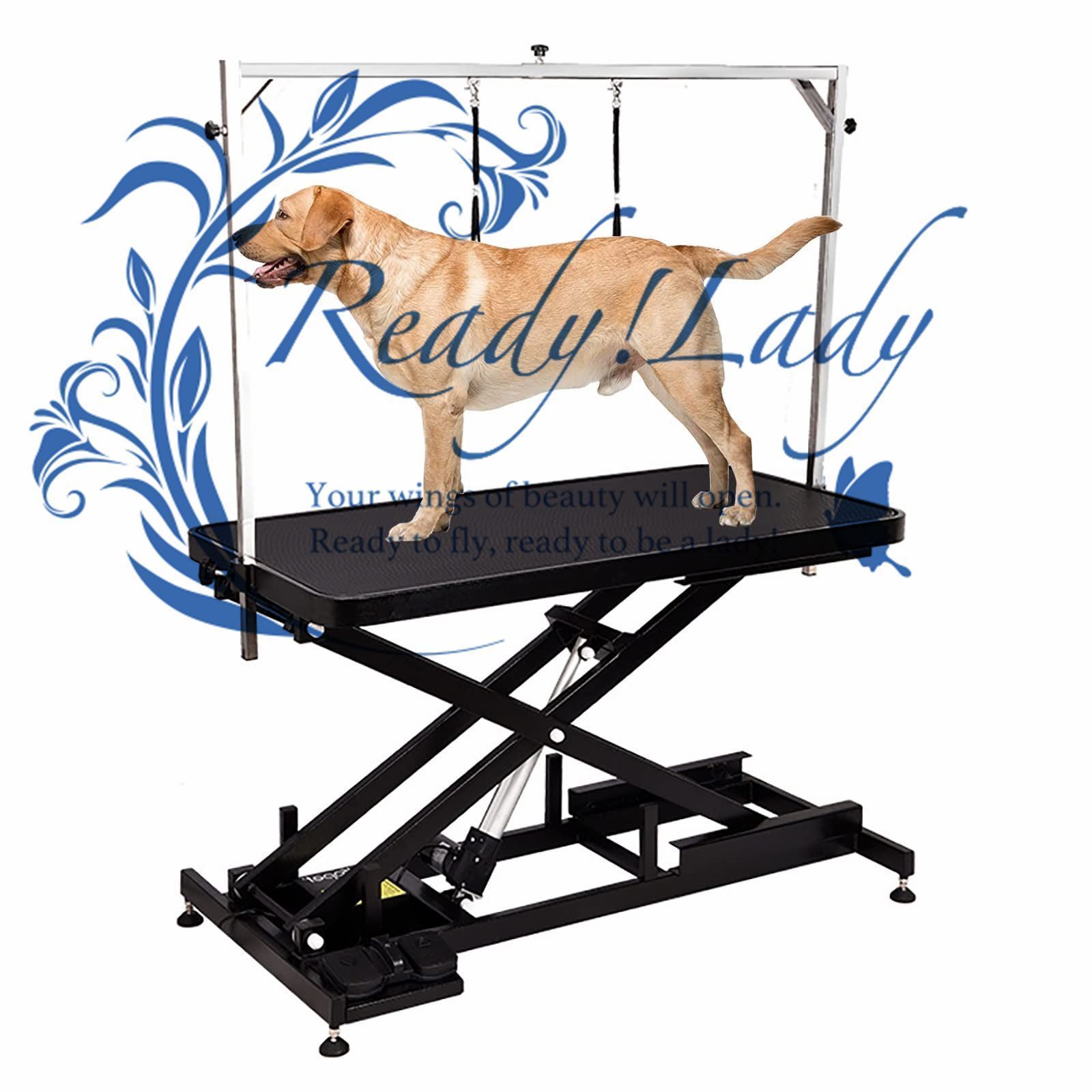 小型|大型犬用の油圧ペット犬グルーミングテーブル