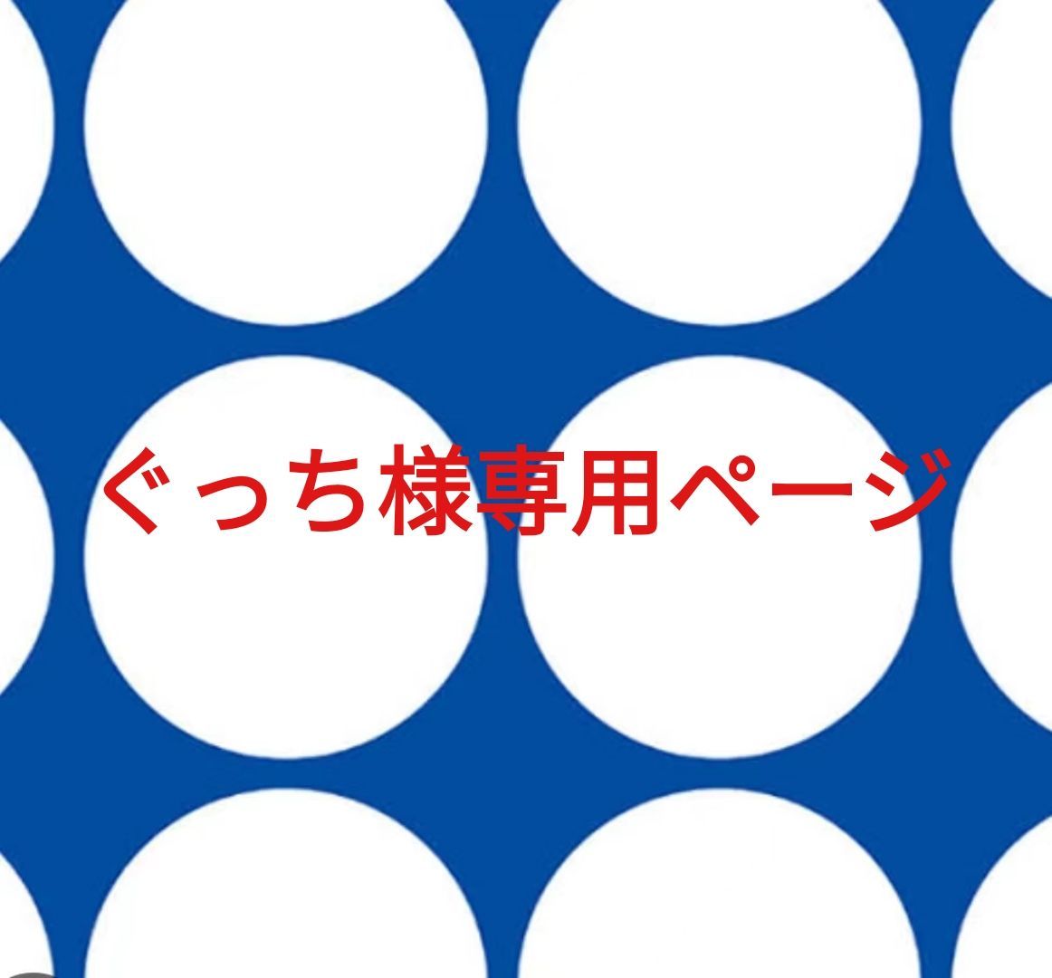 ぐっち様専用ページです。
