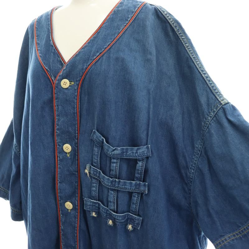 キャピタル kapital 8ozデニムスラッピープリズンベースボール