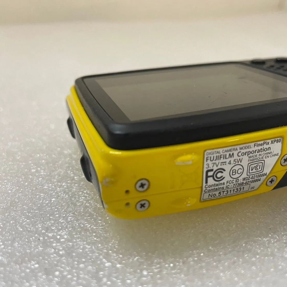 【稼働品】FUJIFILM FINEPIX XP80 デジタルカメラ イエロー Amazon.co.jp: FUJIFILM デジタルカメラ XP80 イエロー XP80 Y
