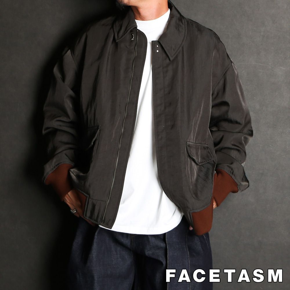 FACETASM/ファセッタズム】CROSS LOGO JACKET / ブルゾン / MKS-JK-M01