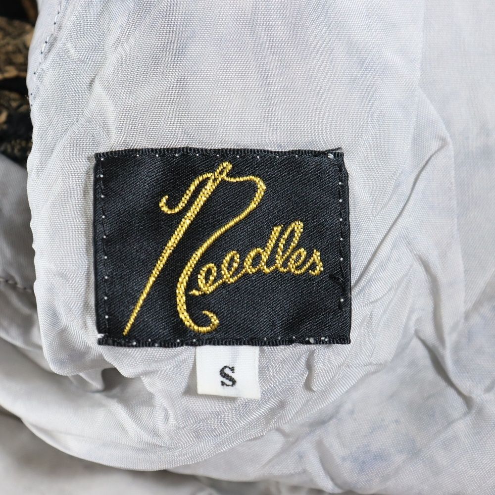 Needles ニードルス Basketball Short 総柄 バスケットボール ショーツ ハーフパンツ ブラック ベージュ GK 099