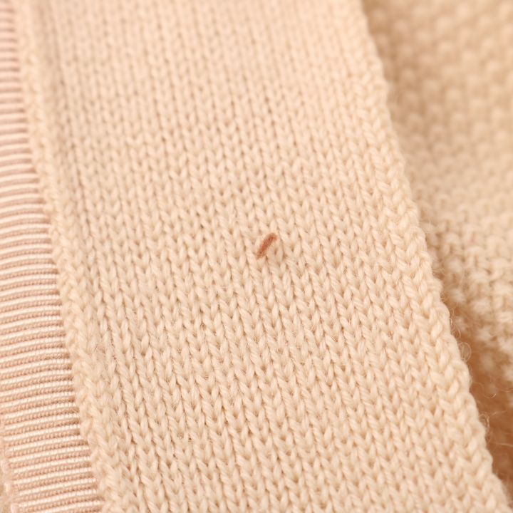 ポールアンドジョーシスター カーディガン 長袖 ポケット付 ウール100% 無地 トップス レディース 1サイズ ベージュ Paul & Joe Sister ポールアンドジョーシスター カーディガン 長袖 ポケット付