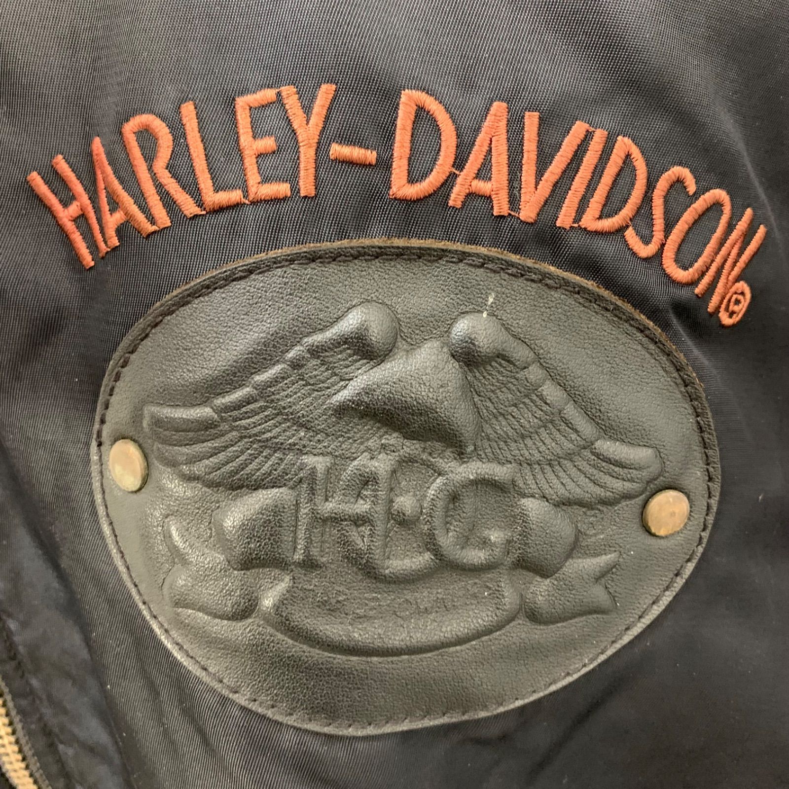 Harley-Davidson Nylon HOG Jacket ブルゾン ブラック - メルカリ
